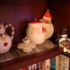 Christmas decorations around the house.