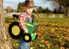 Halloween 2009 John Deere Costume