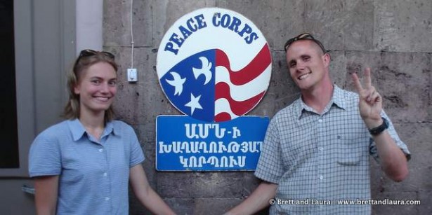 Peace Corps Armenia Brett and Laura Holt in the Peace Corps (Armenia)